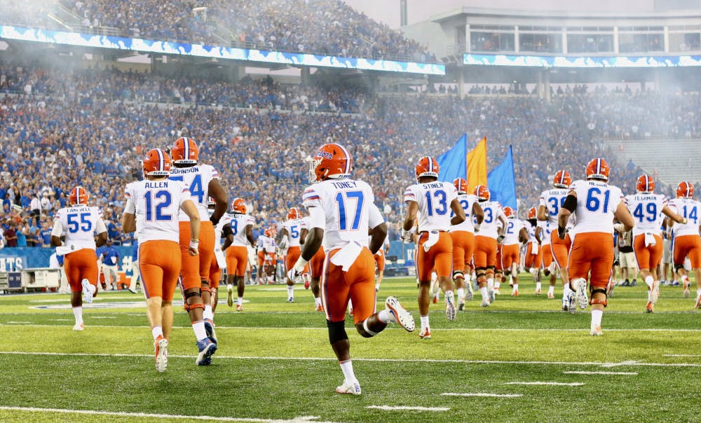 The Gators went 4-7 in 2017. 