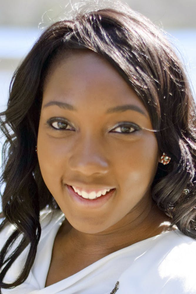 Tia Smart is running to be UF's student body vice president as a member of Swamp Party. 