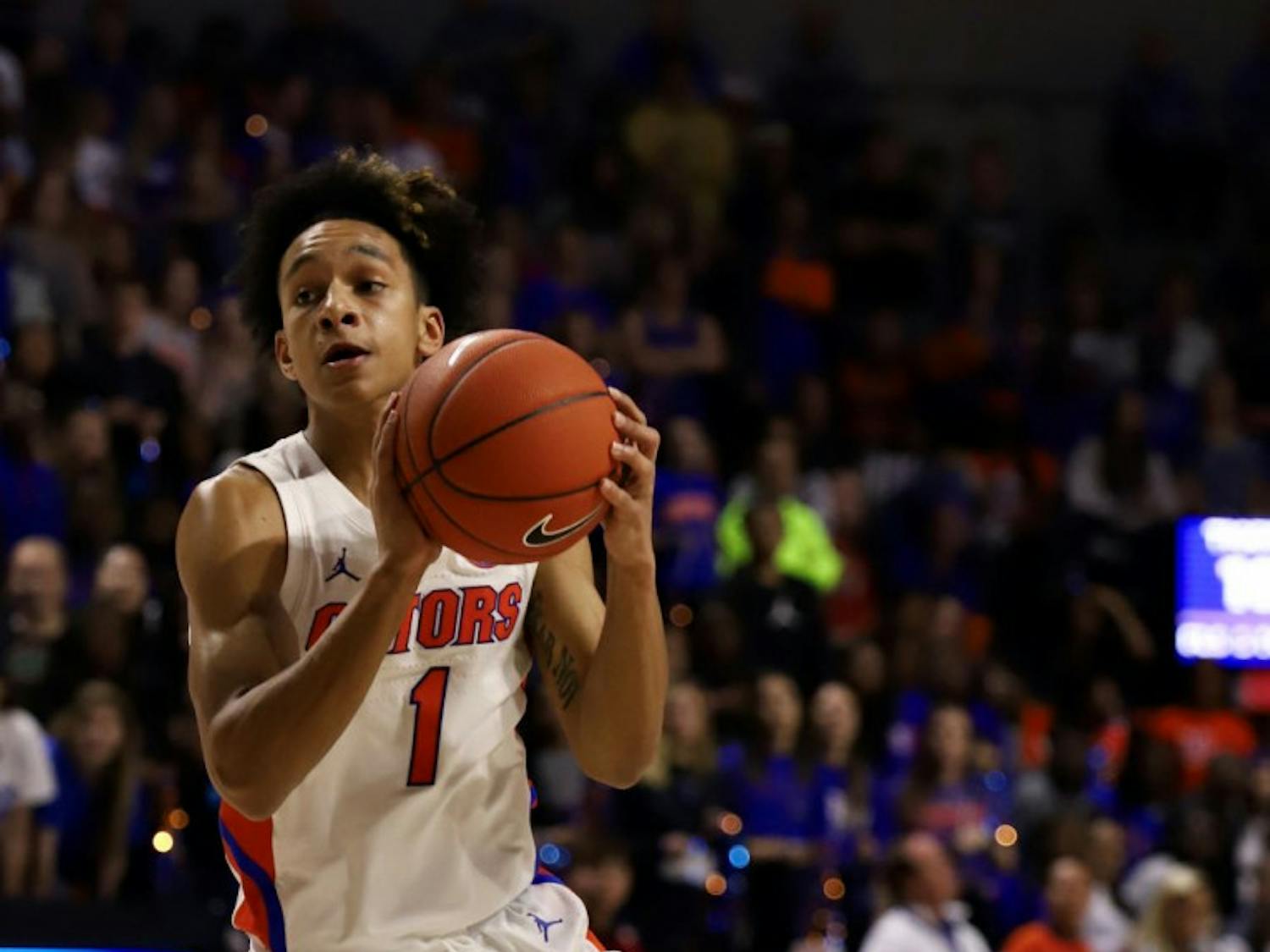 The #Gators will play two games in the Mohegan Sun at Connecticut this week to start their 2020-2021 season.