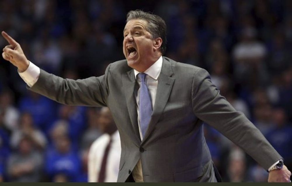 <p dir="ltr"><span>Kentucky coach John Calipari and the Wildcats enter the SEC Tournament as the No. 2-seed, where they will play the winner of Ole Miss and Alabama on Friday.</span></p>
<p><span>&nbsp;</span></p>