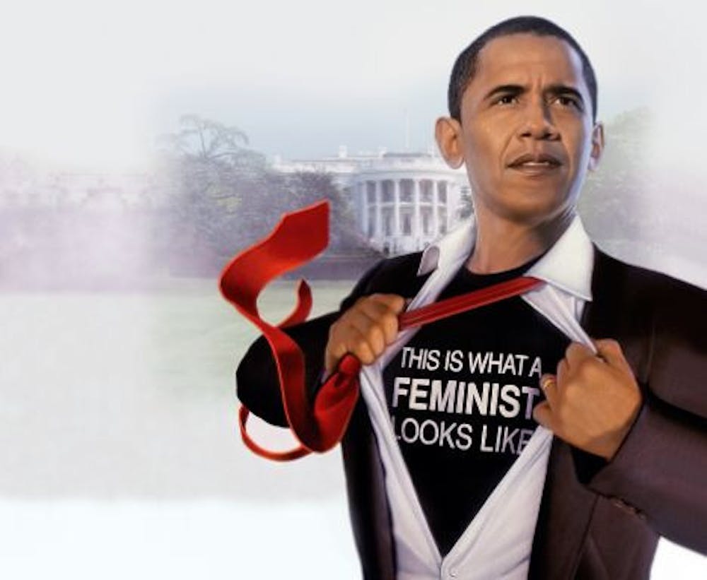 <p>Obama has voiced his support for "women's issues" saying they "are not just women's issues, they are family issues and economic issues."</p>
