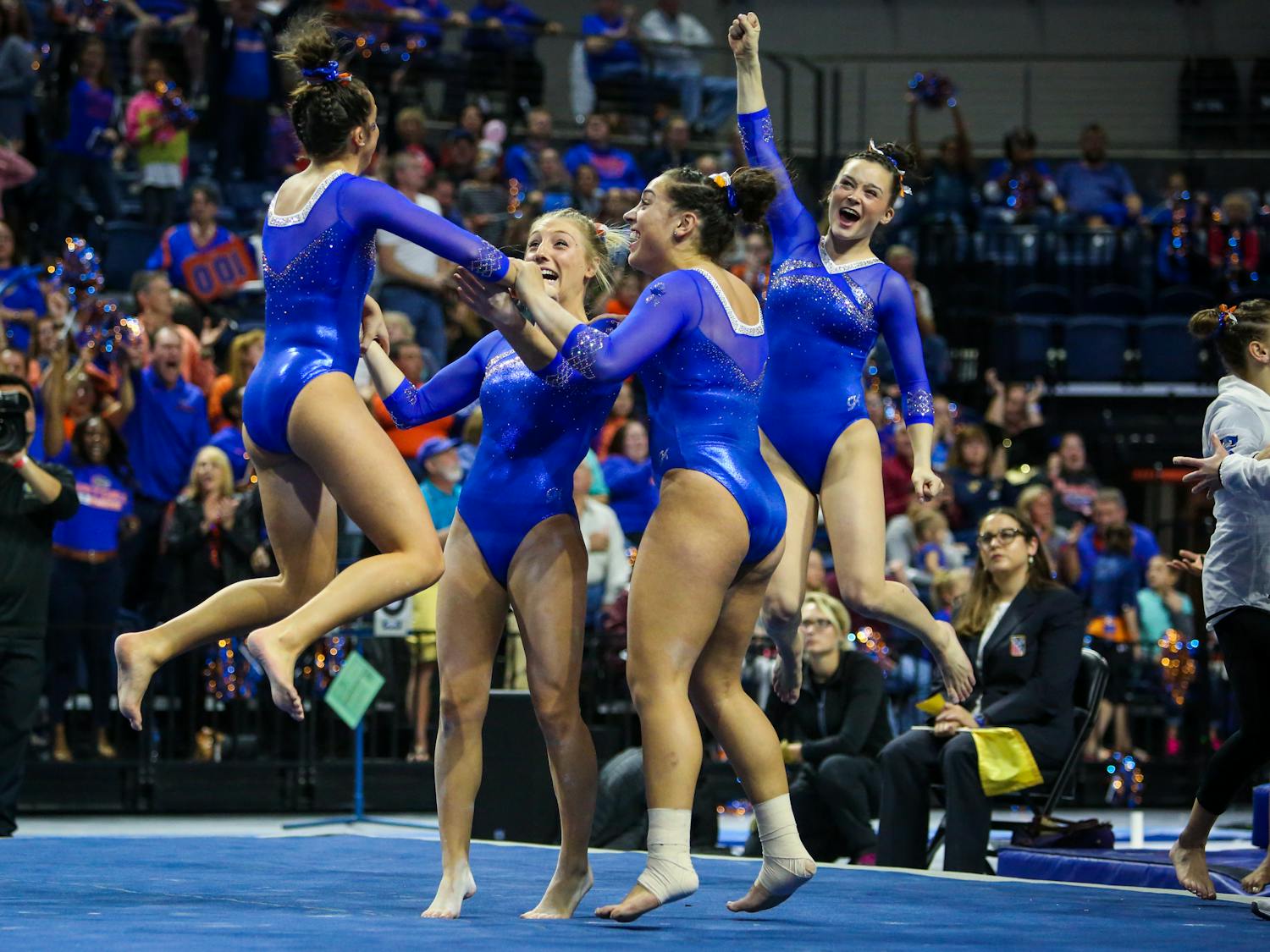 Florida's gymnastics team is heading to Pennsylvania for the regional round of the NCAA Championships.