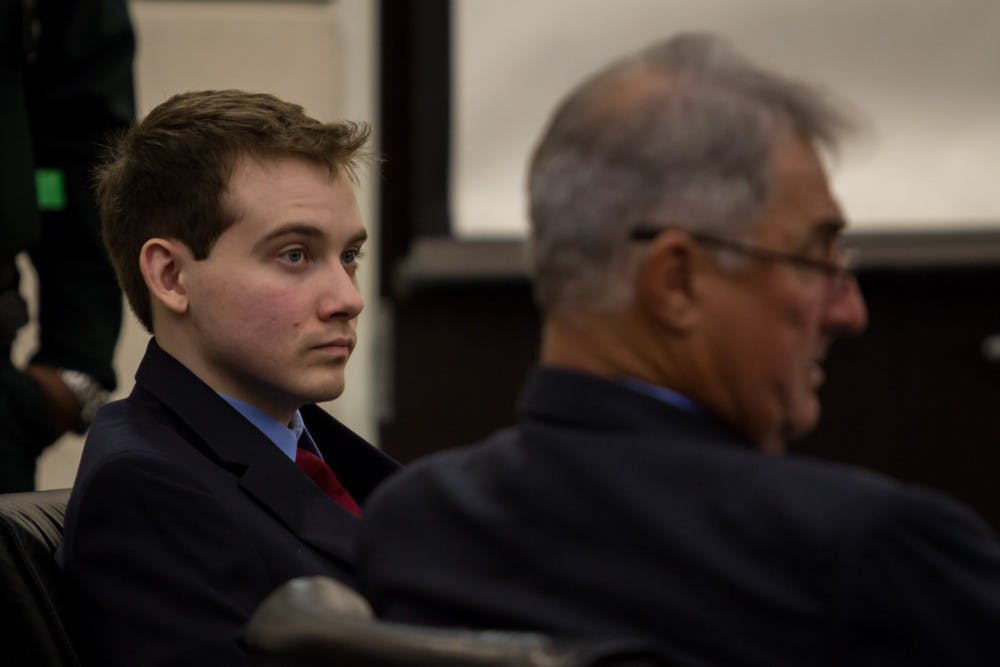 Pedro Bravo in court on Wednesday.