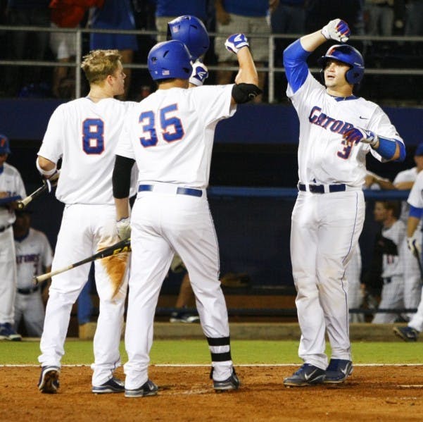 Mike Zunino hit two home runs in consecutive plate appearances to give Florida a 4-2 win against Florida Gulf Coast on Friday night.