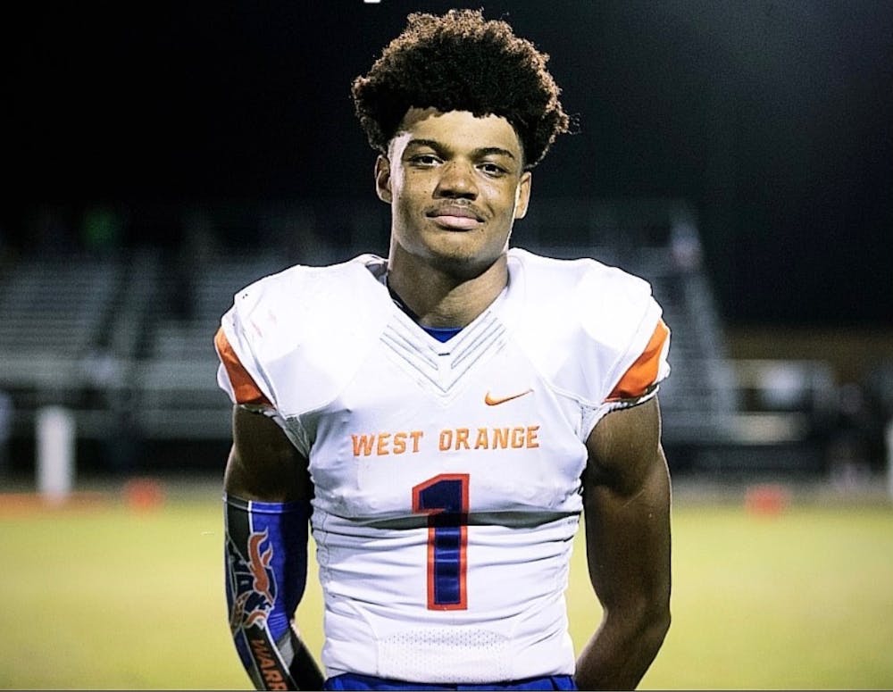 West Orange receiver Jayden Gibson committed to Florida in October, but he and the Gators have been on a collision course his entire life. 