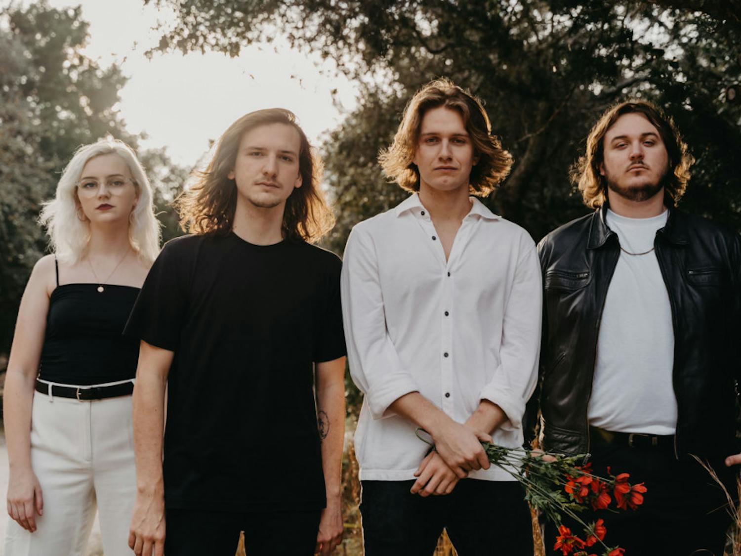 (L-R) Madeline Jarman (bass), Tristan Duncan (guitar), Dillon Basse (vocals) and Adrian Walker (drums) of flipturn will be kickstarting their 2020 "Something You Needed" tour at High Dive this Saturday.
&nbsp;