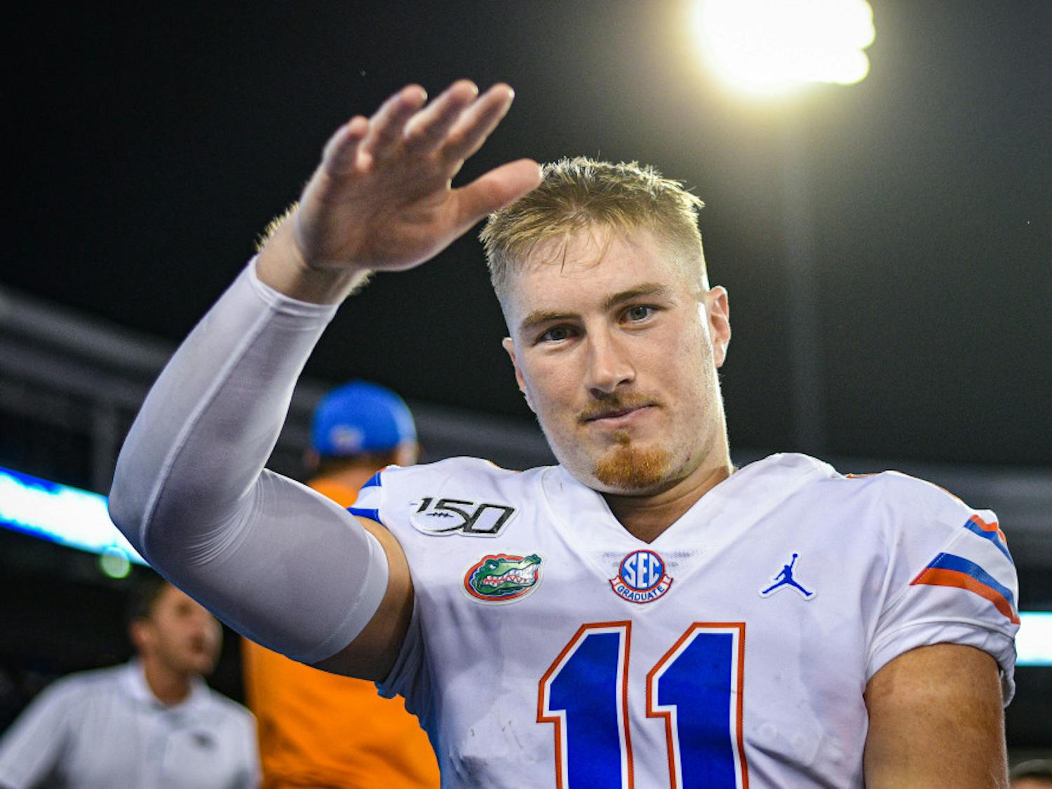 Redshirt junior quarterback Kyle Trask came in when starter Feleipe Franks was injured during the third quarter Saturday night against Kentucky, leading the team to a 19-0 run for the win.