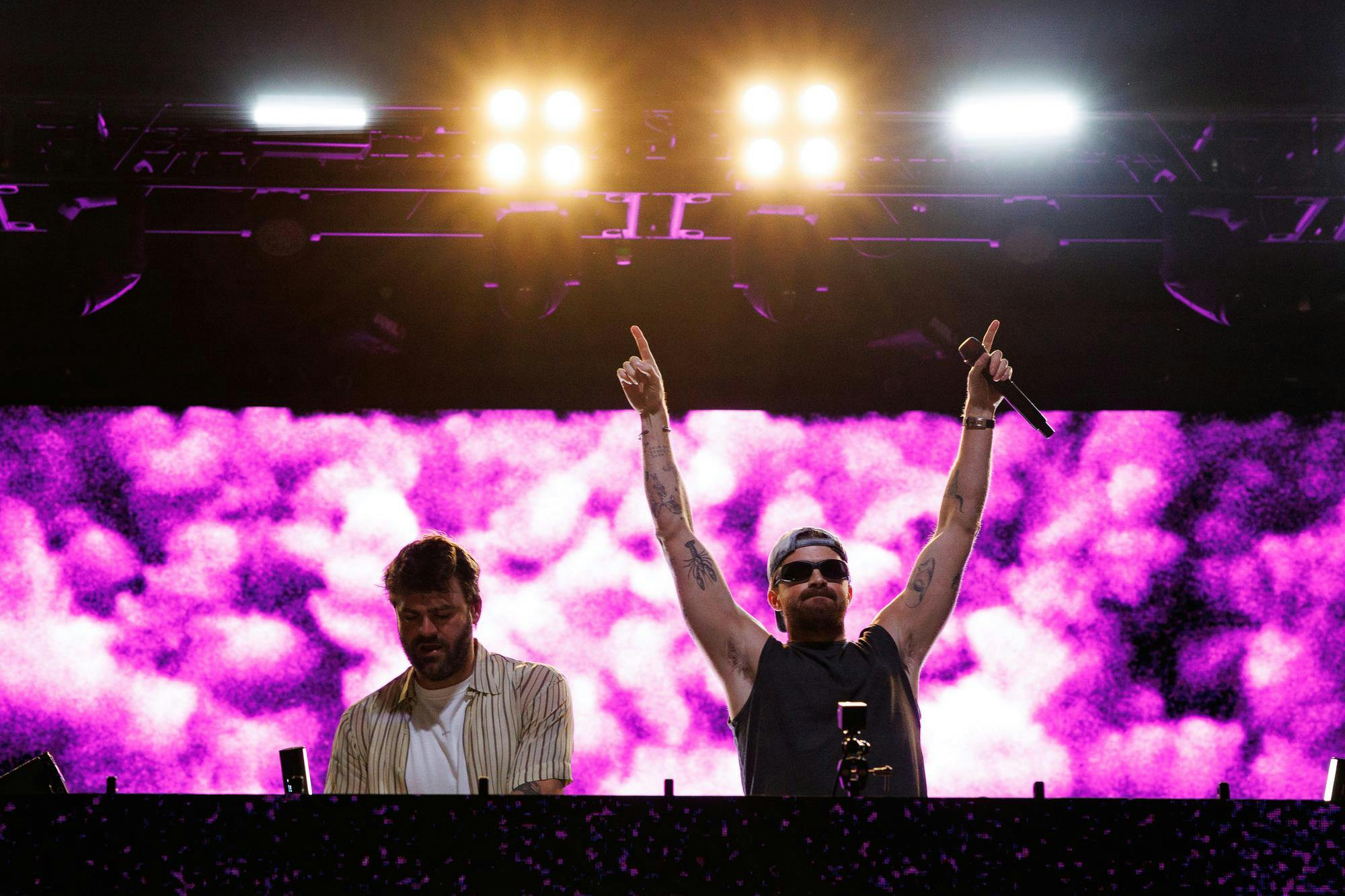 The Chainsmokers perform at SwampFest, Tuesday, April 14, 2026, in Gainesville, Fla.