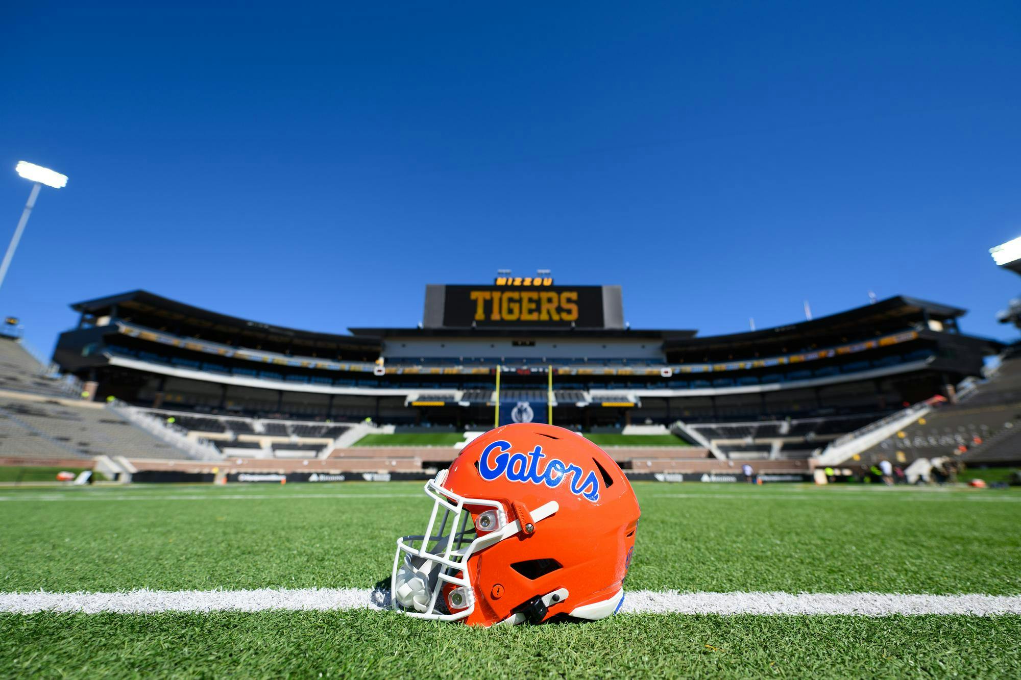 Florida faces Missouri in an NCAA college football game, Saturday, Oct. 3, 2026, in Columbia, Mo.