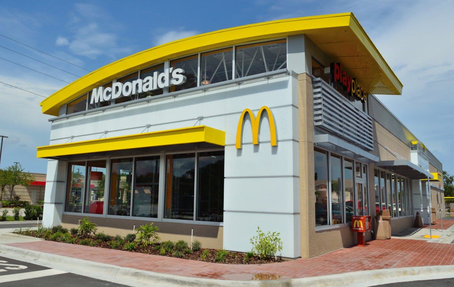 Pictured: A McDonald's restaurant in St. Petersburg, FL. 