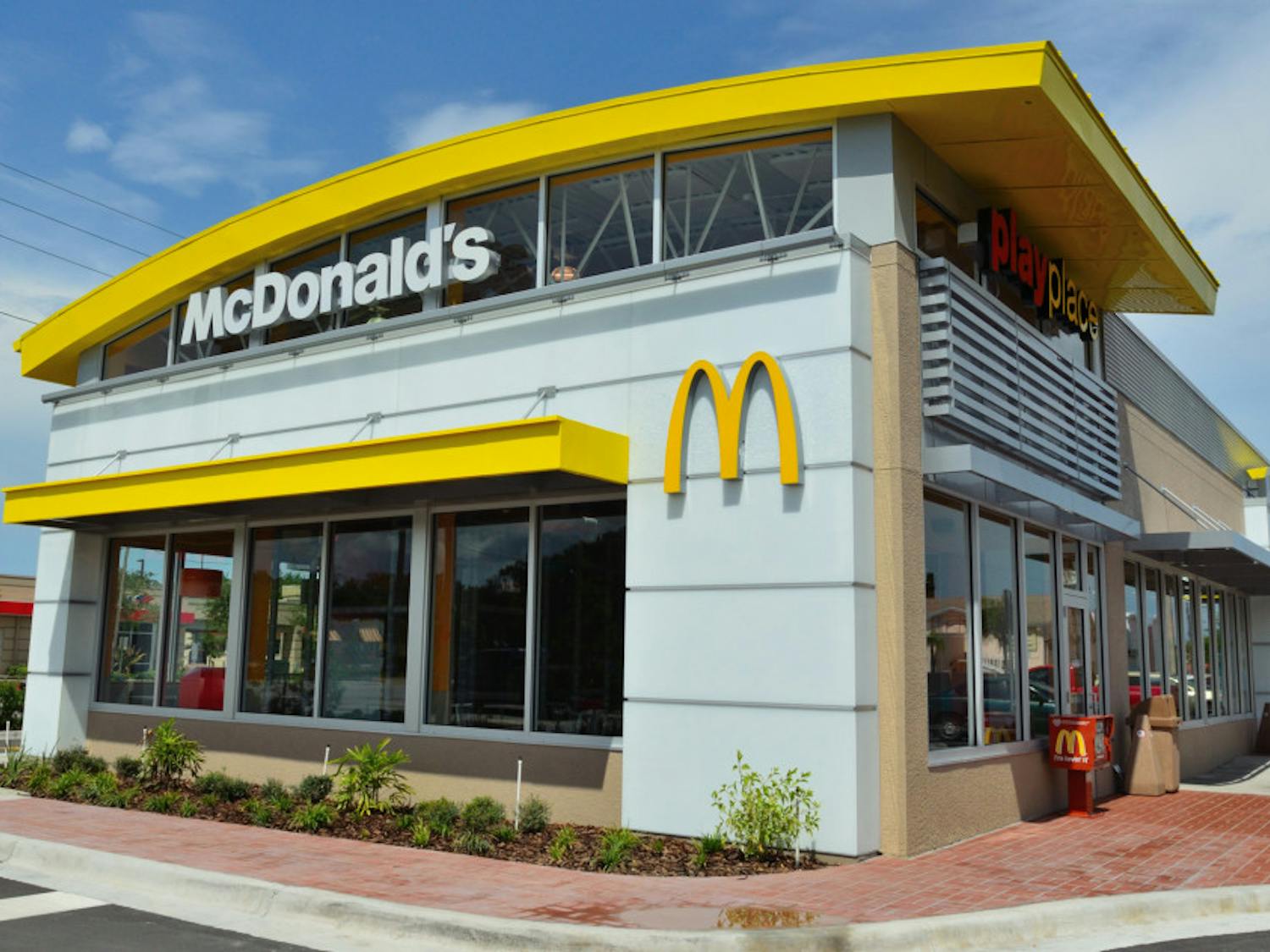 Pictured: A McDonald's restaurant in St. Petersburg, FL.