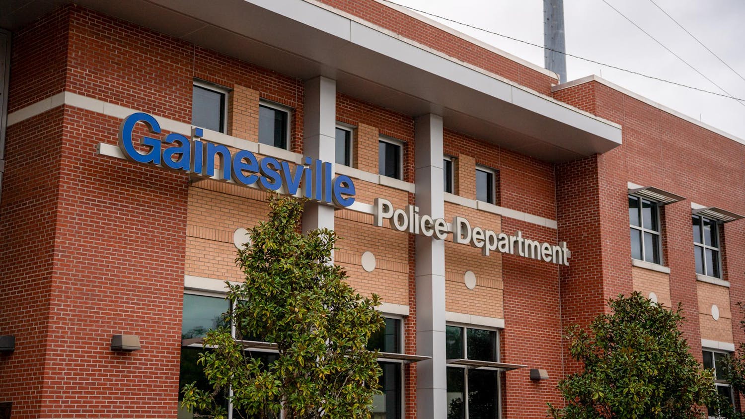 Gainesville Police Department sits at 545 NW 8th Ave. in Gainesville, Fla., Monday, Feb. 16, 2026.