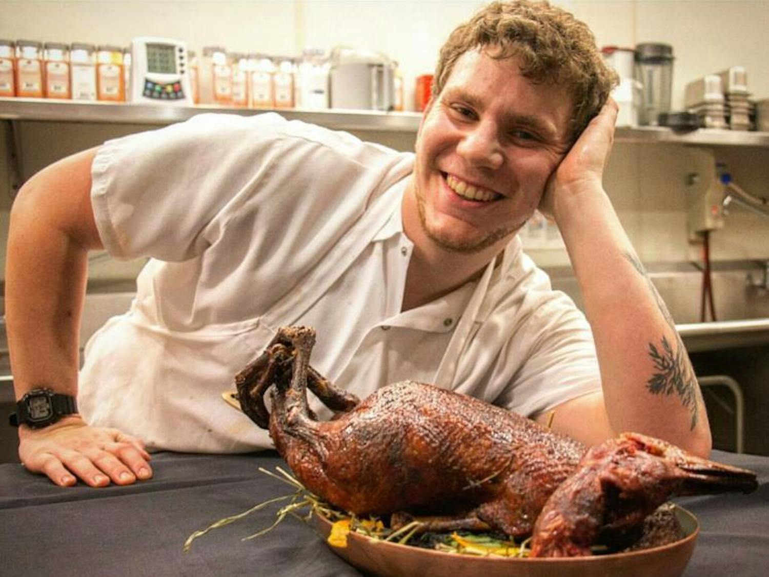 Noam Bilitzer, 25, a 2011 graduate of the Institute of Culinary Arts at Eastside High School, won the title “Chopped Champion” and $10,000 on Food Network's “Chopped” episode that premiered Tuesday.