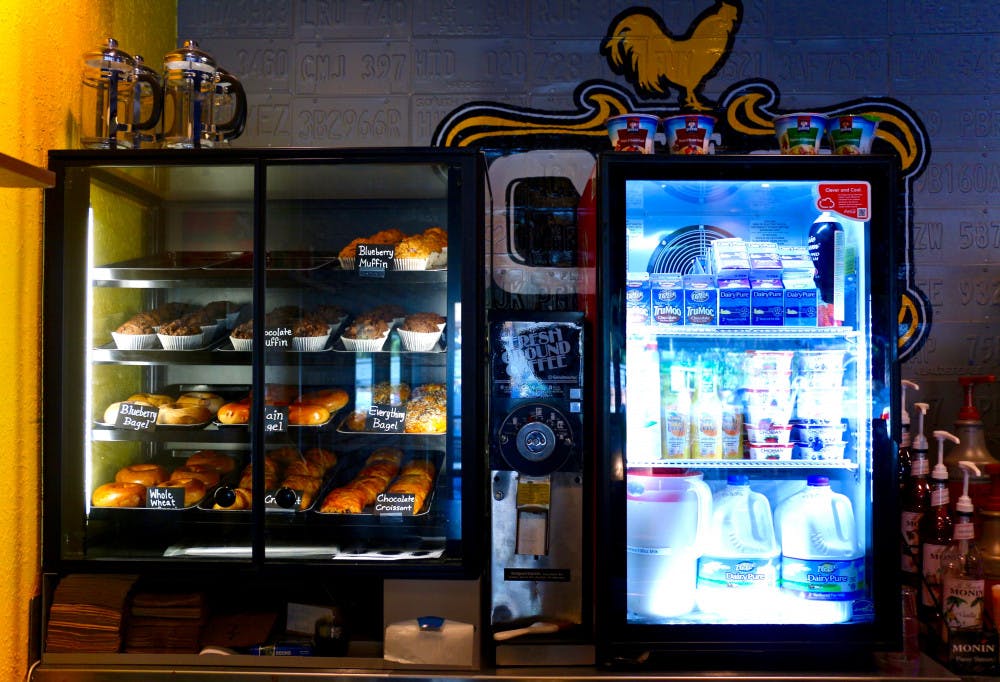 The Coop restaurant, located at 1620 W. University Ave., introduced its new breakfast menu to Gainesville residents Jan. 18. The menu includes a variety of items, from muffins to build-your-own breakfast sandwiches.