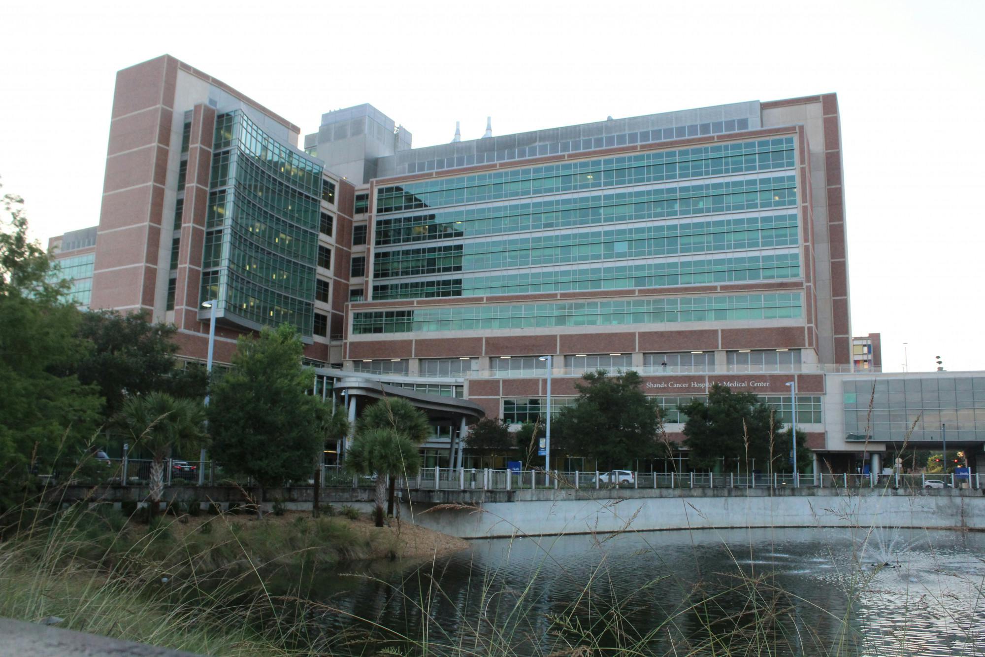Shands Cancer Hospital and Medical Center is seen.