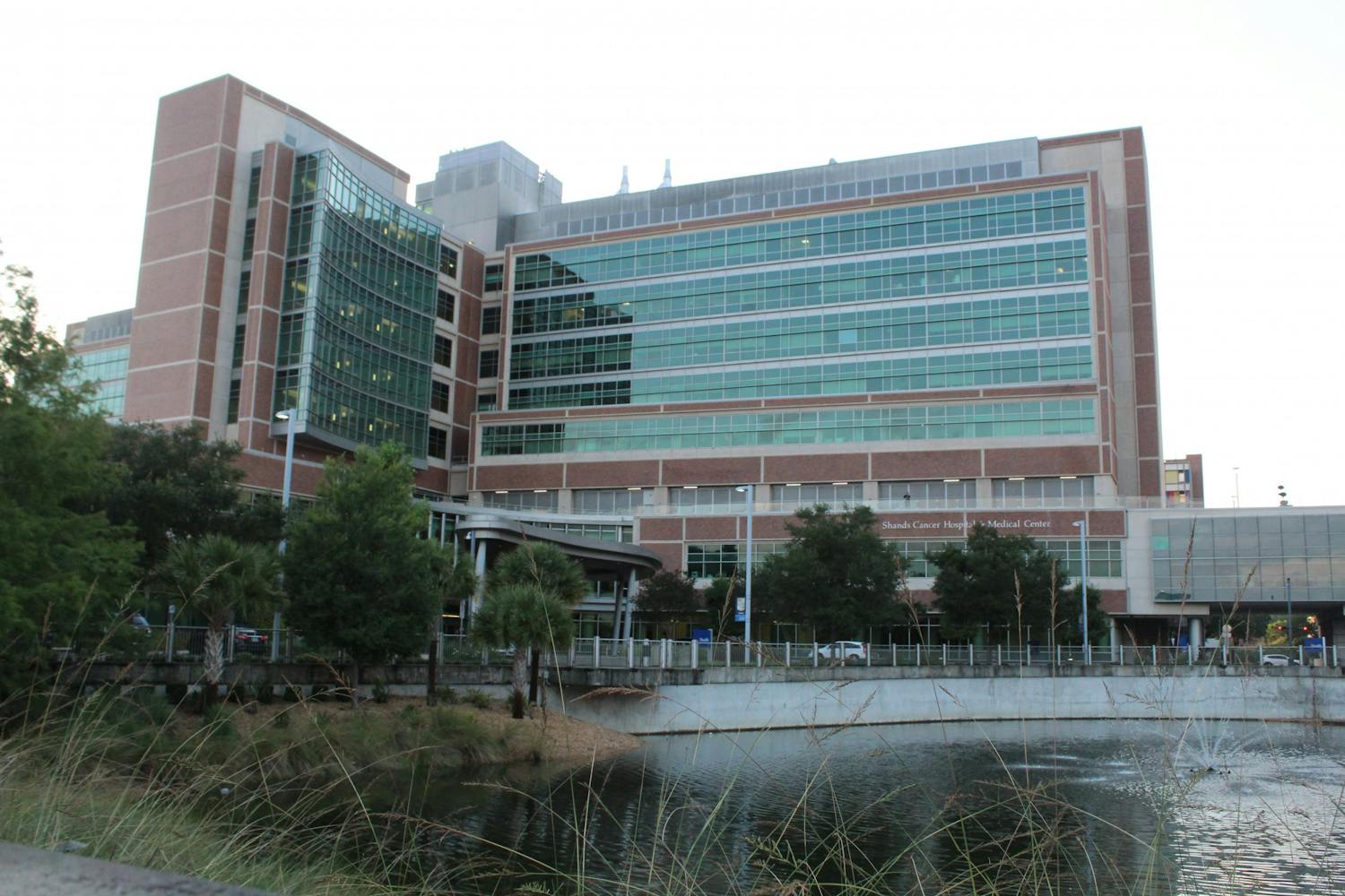 Shands Cancer Hospital and Medical Center is seen.