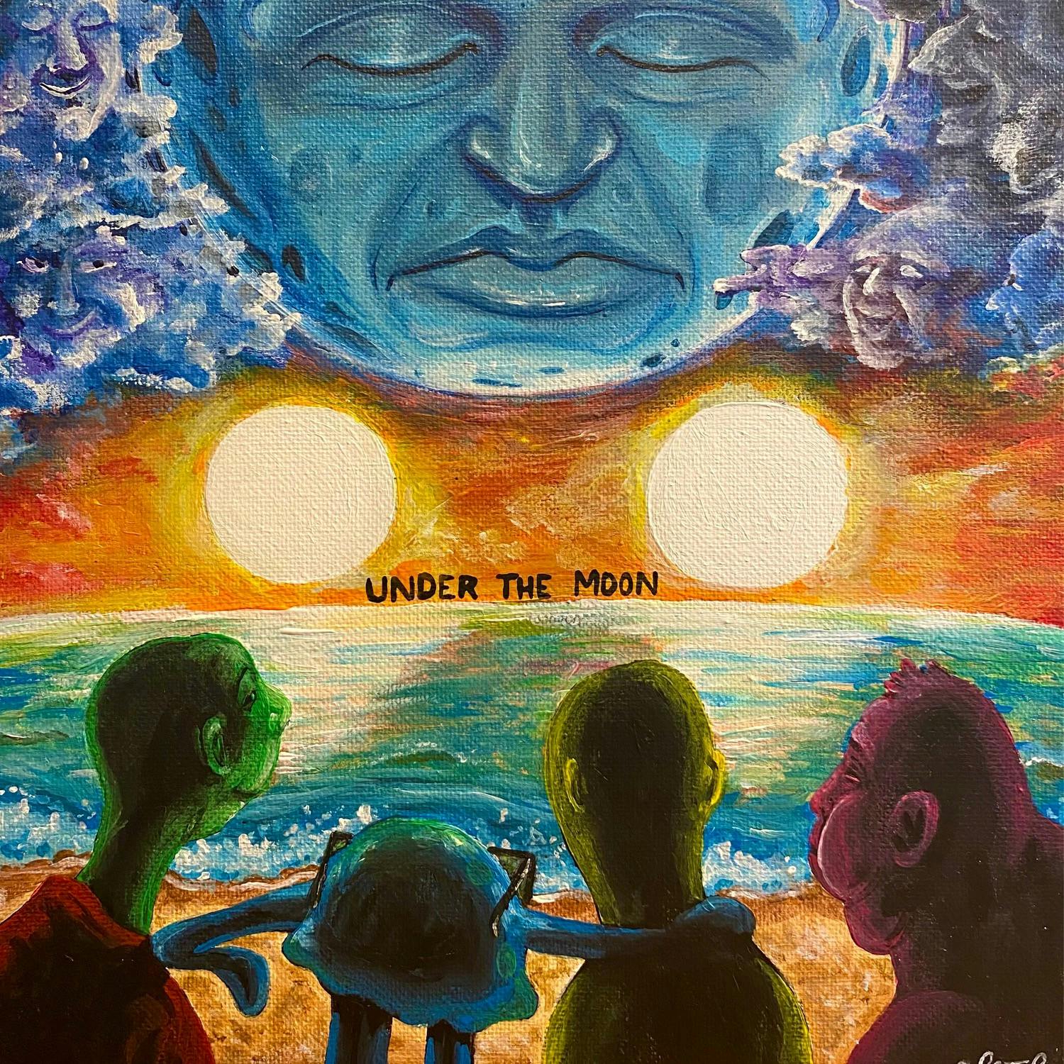 "Under The Moon," Twin Suns’ debut single, is now available on all streaming platforms. [Courtesy to the Alligator]