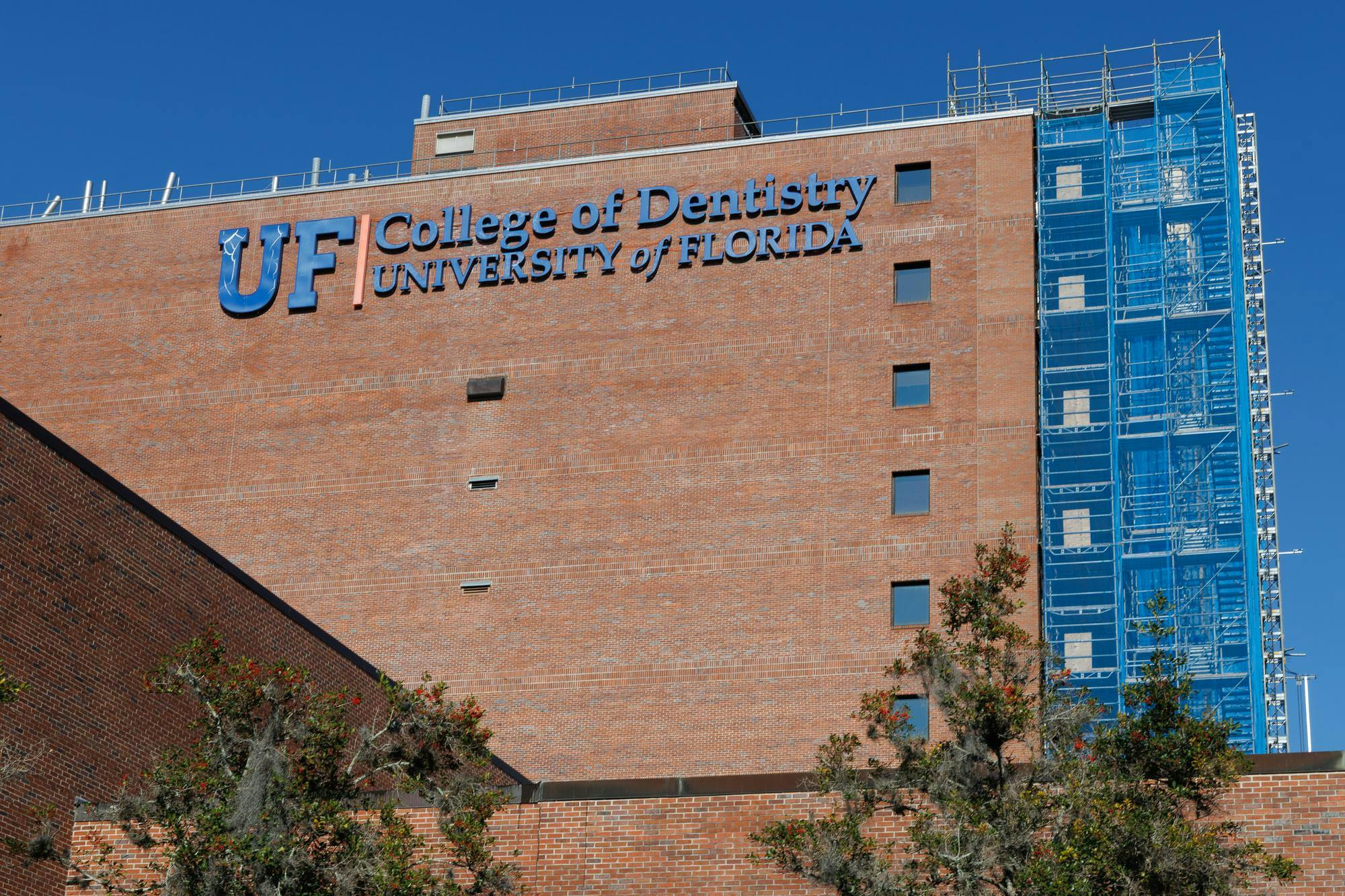 The University of Florida College of Dentistry in Gainesville, Fla., Sunday, Feb. 8, 2026.