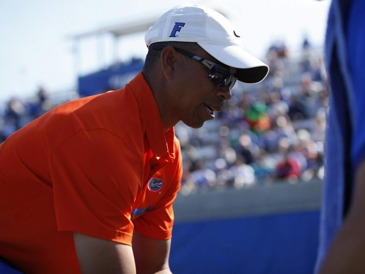 Coach Bryan Shelton will watch two of his freshmen compete in the main draw on Wednesday afternoon.