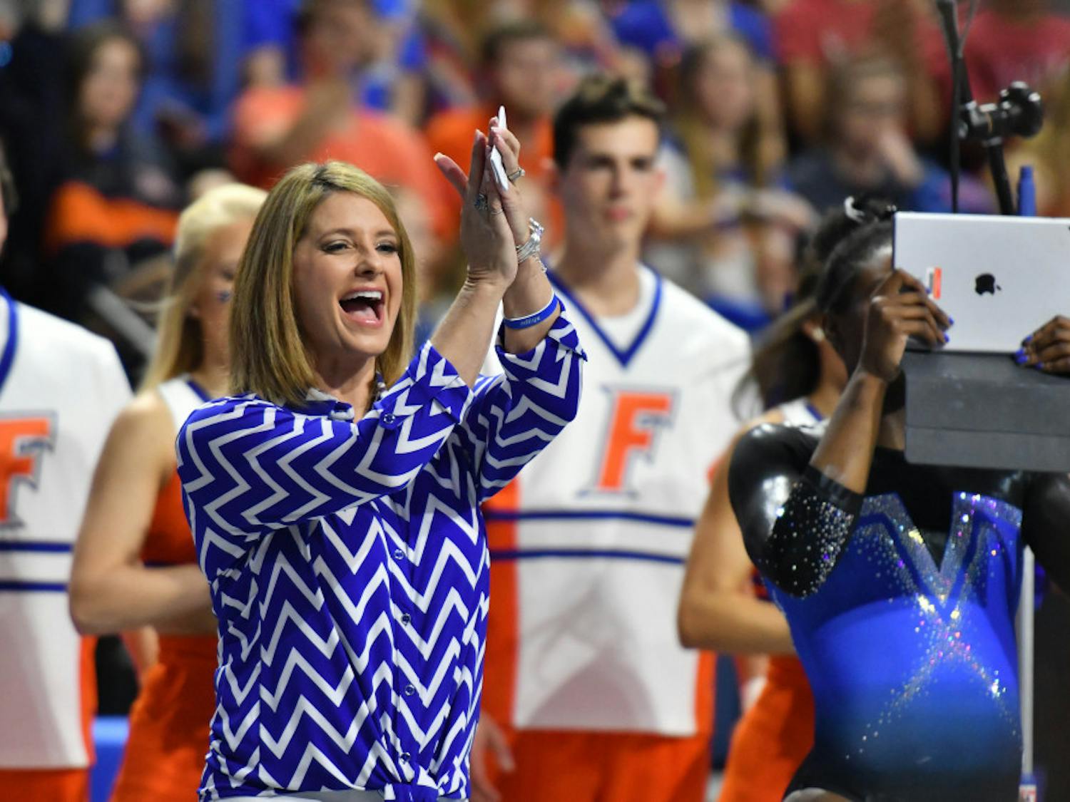 Gymnastics coach Jenny Rowland said she wasn't thinking too much on her team's loss to LSU but instead was looking forward to tonight's matchup against Kentucky. “I’m not one to look back and dwell from day to day,” she said.