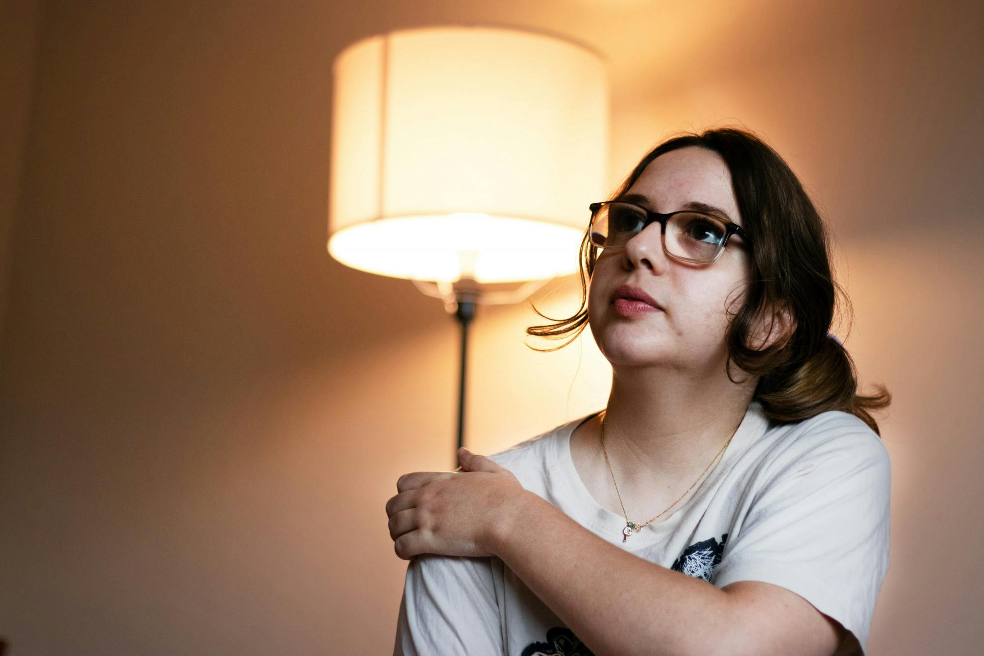 Eva Garcias Ferres, a 26-year-old graduate assistant at UF, talks about her journey as an international graduate student Thursday, Feb. 2, 2023.