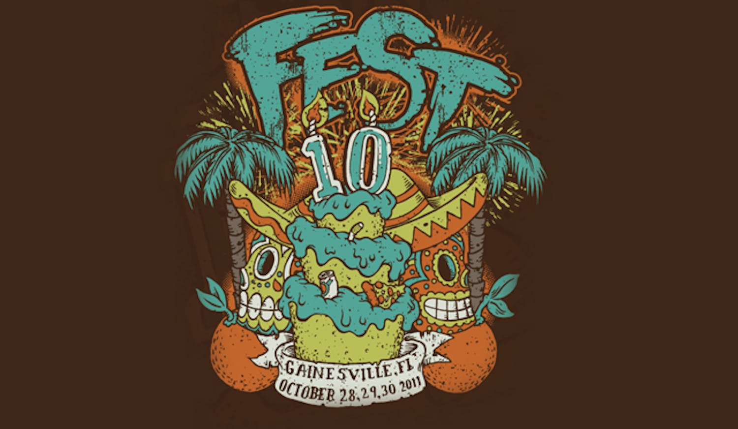 Fest 10, the punk rock music festival, features more than 200 bands and will invade Gainesville beginning Friday.