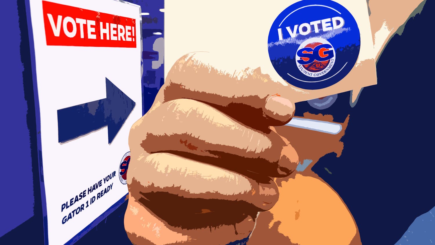 University of Florida students continue to vote as Student Government prepares to count results on Wednesday, Feb. 26, 2025.