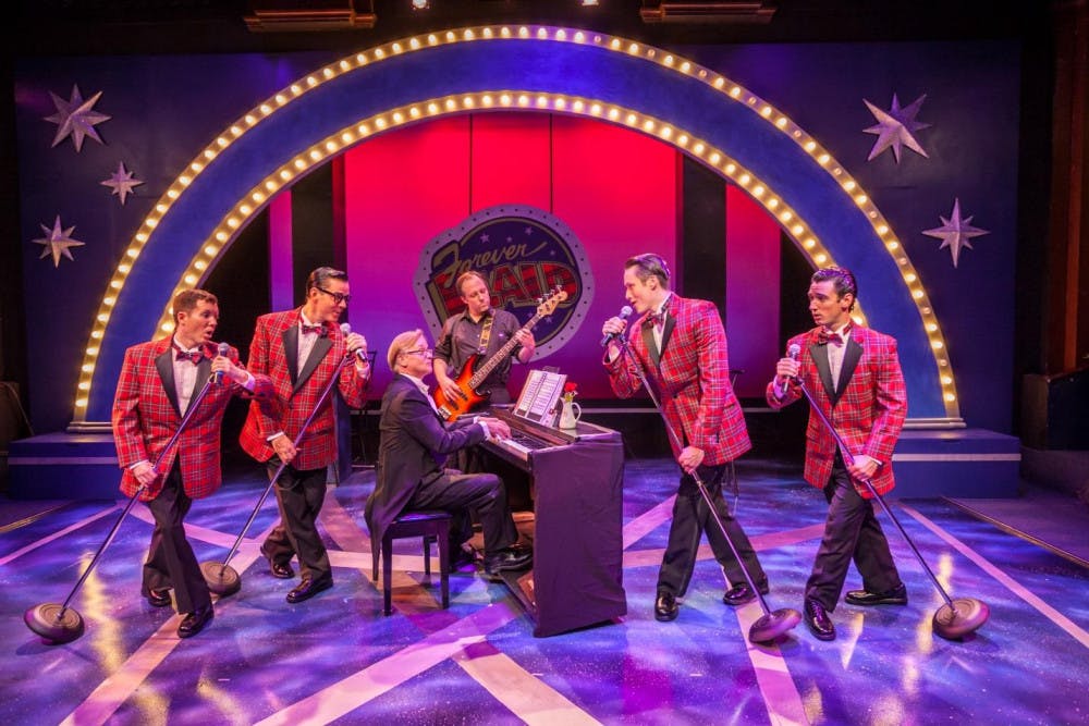 <p dir="ltr">“Forever Plaid,” a musical at the Hippodrome State Theatre, was originally scheduled to run until June 25 but has been extended to July 30 because of its popularity.</p>