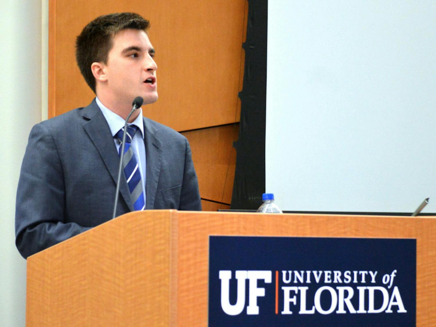 Trevor Schaettle, a 21-year-old history senior, was elected Senate President Pro-Tempore at Tuesday evening's senate meeting. The Impact Party senator won 54-20 against Senator Zachariah Chou.