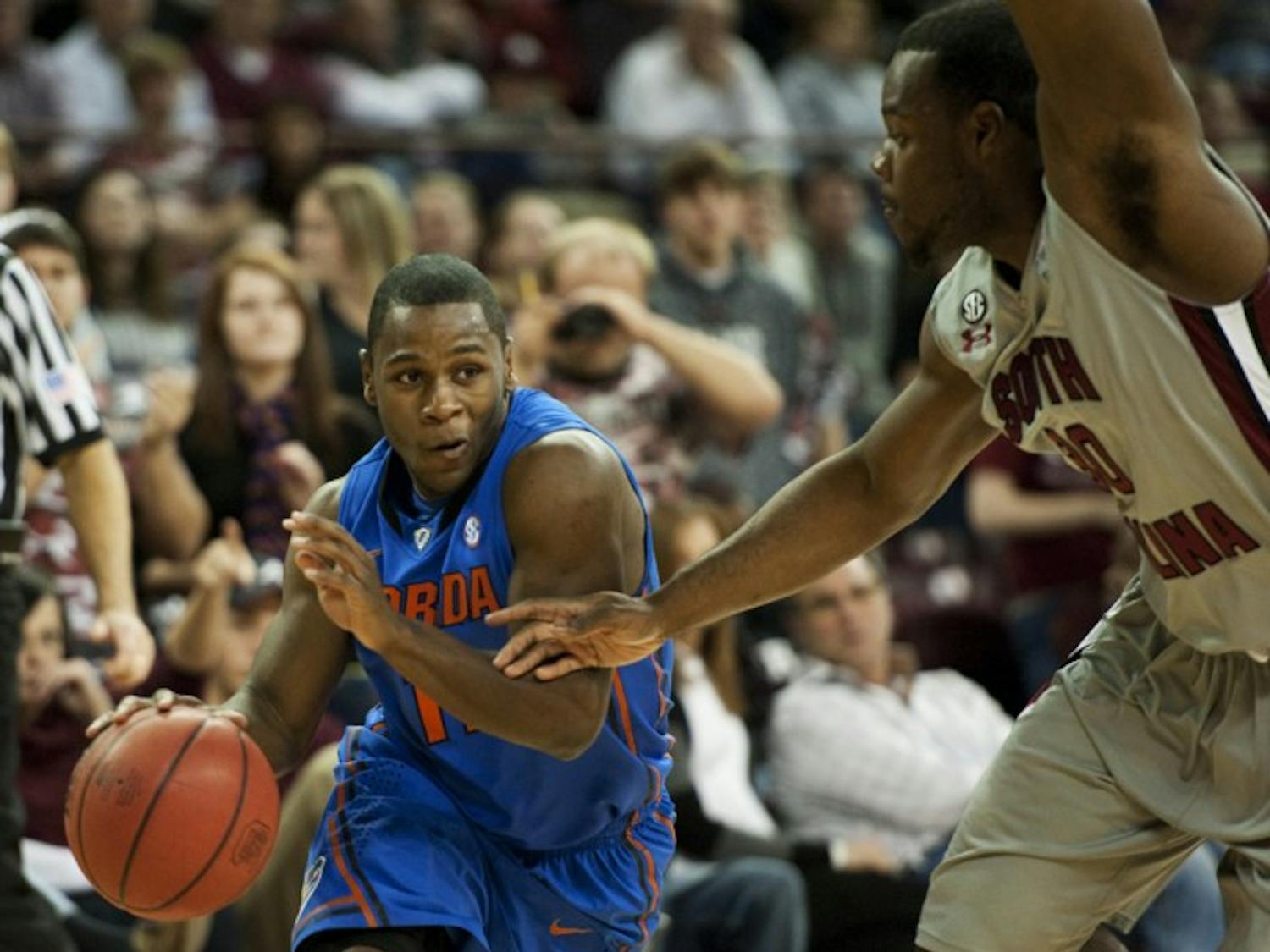 A year after he didn’t even lead the team in assists, Florida point guard Erving Walker is second in the Southeastern Conference this season with 90, trailing only Tennessee’s Trae Golden (91).