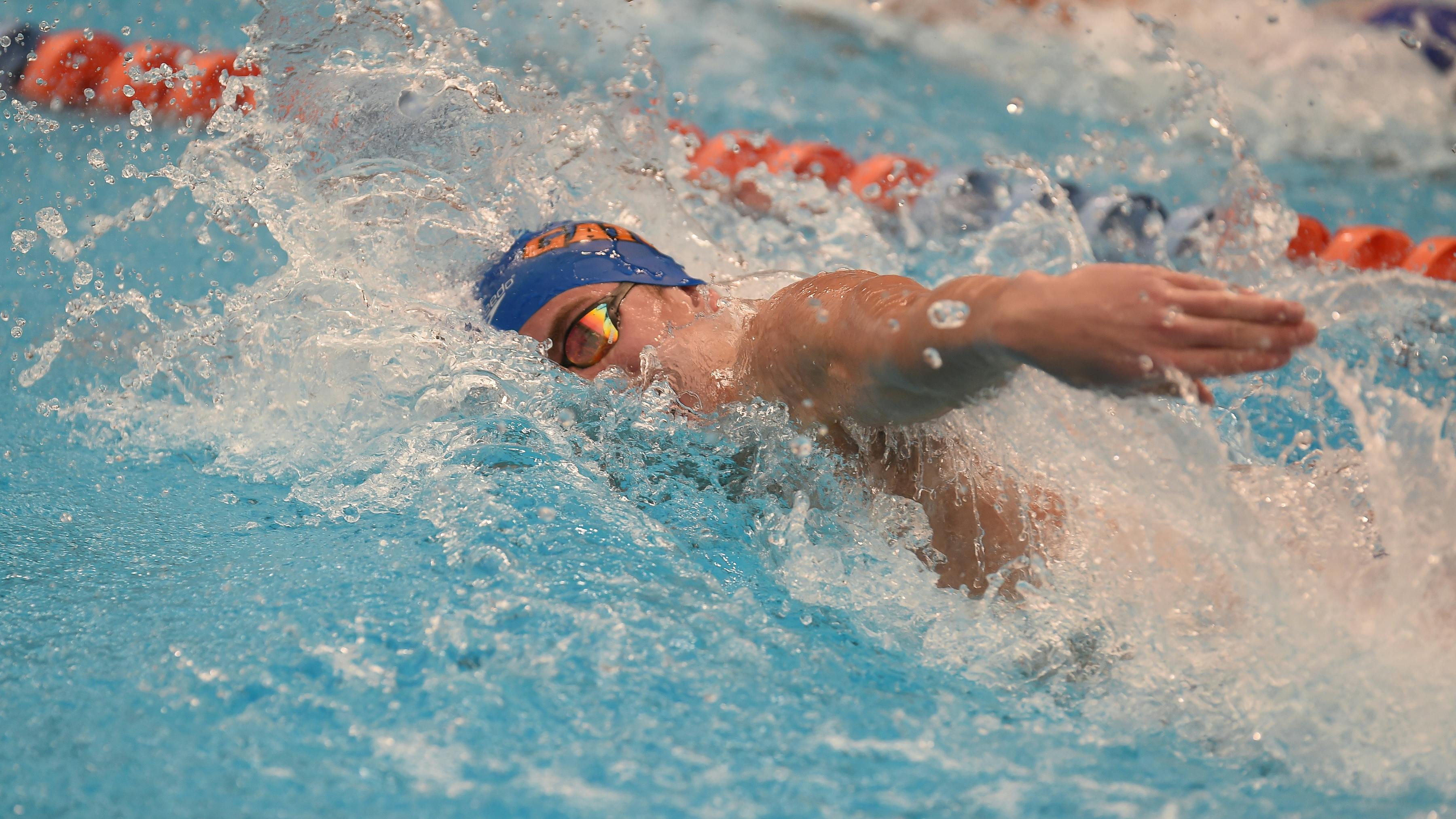 Jack Szaranek was one of the top young soccer players in Dunfermline, Scotland, when a gruesome leg injury forced him to switch his focus to swimming. "If I hadn't broke my leg, then I may have never gotten the chance to come out here to the University of Florida and swim for one of the best teams in the nation," he said.