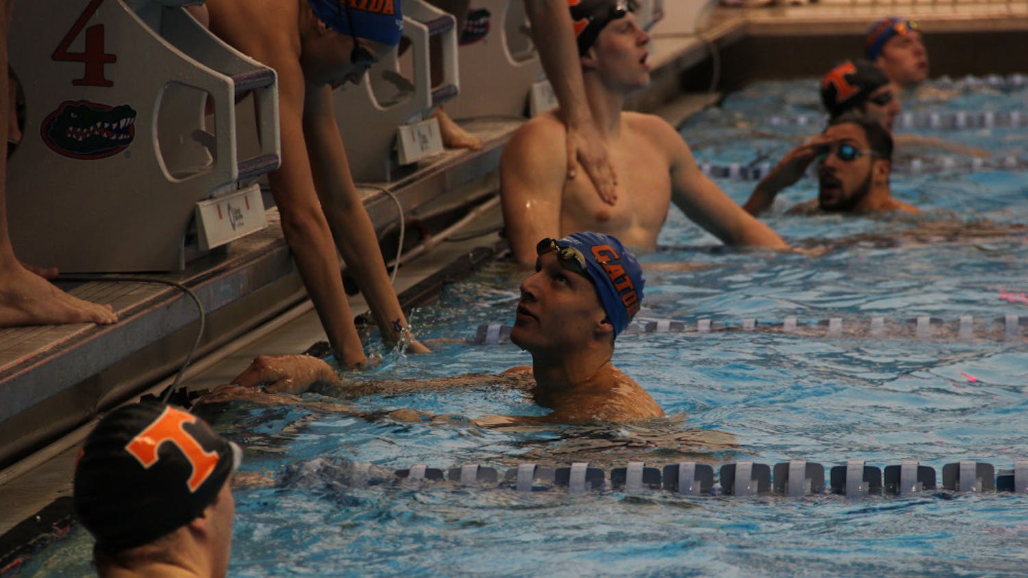 Caeleb Dressel struggled at the Philipps 66 on Wednesday.