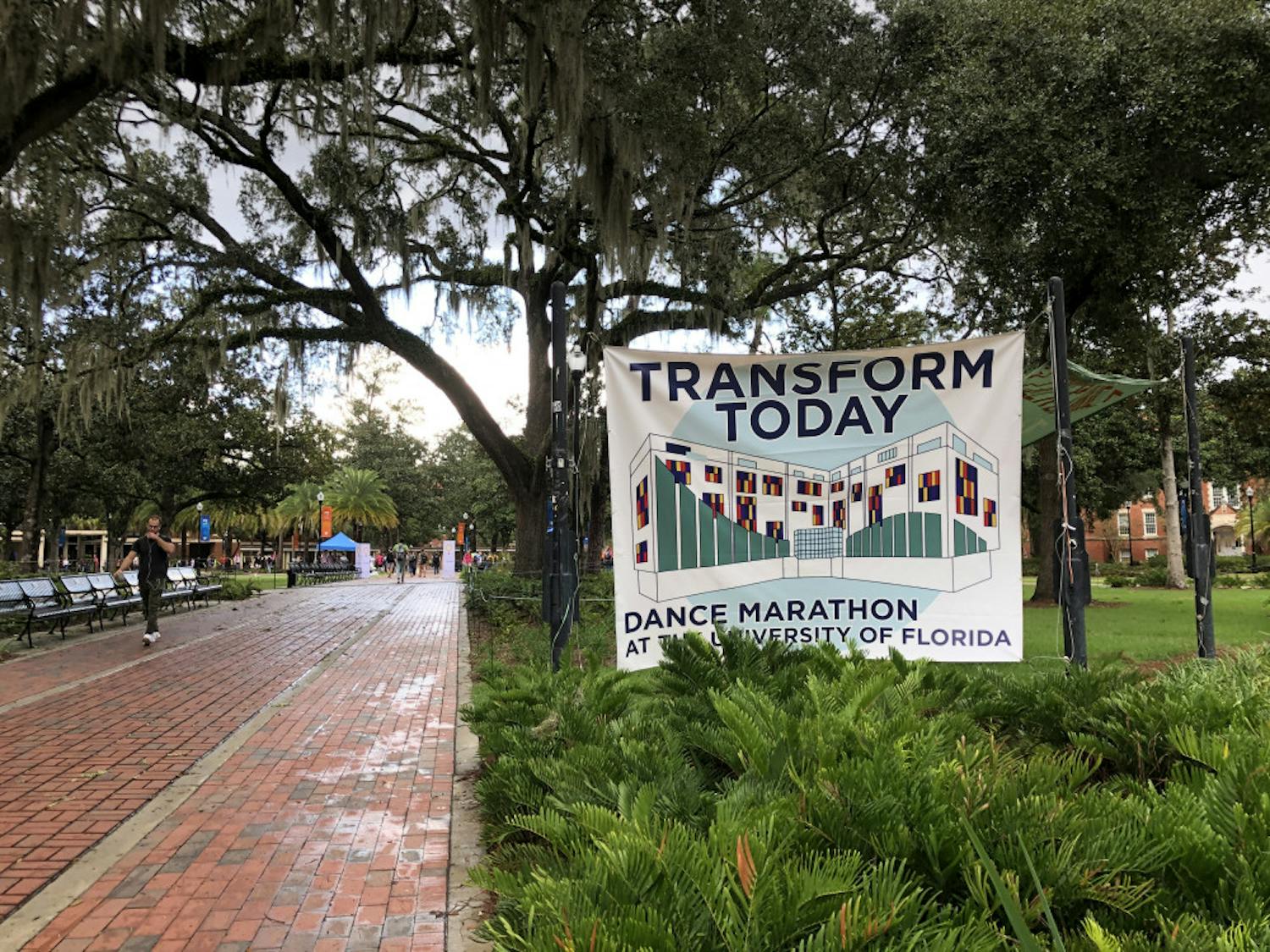 The sixth annual Transform Today fundraising push-day at UF aims to raise $650,000 in 26.2 hours, from Tuesday 8 a.m to today at 10:12 a.m 