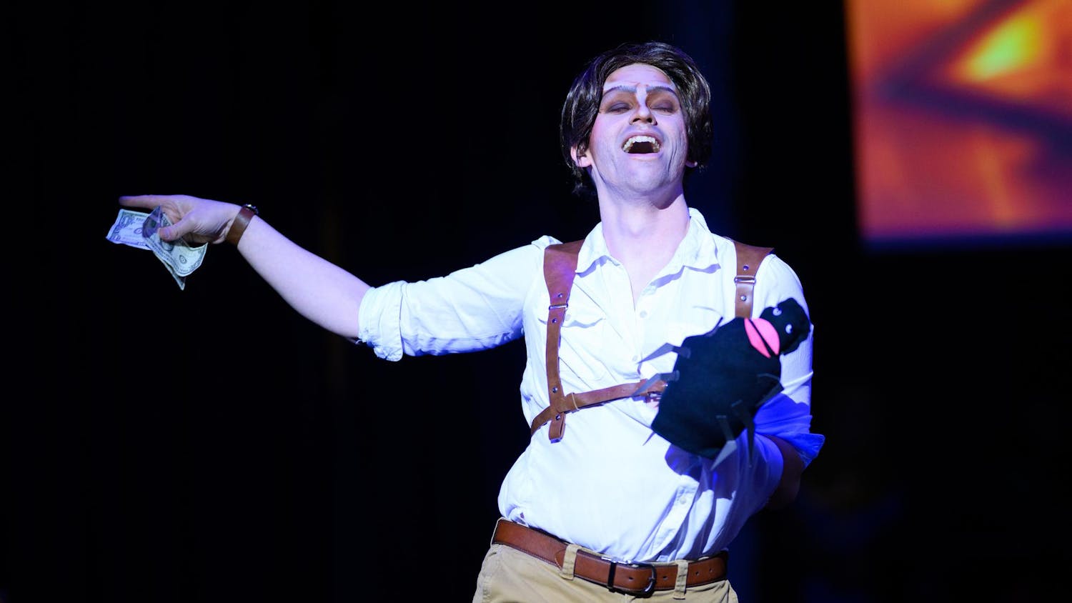 Inertia performs her set at University Club during “Mascuerade” night, Tuesday, Feb 24, 2026, in Gainesville, Fla.