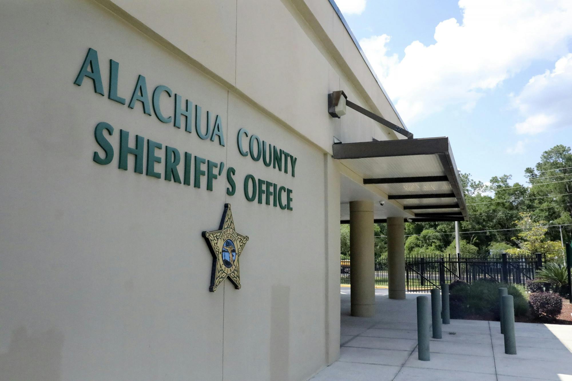 The Alachua County Sheriff's Office on Southeast Hawthorn Road on Monday, May 3, 2021. (Photo by Mingmei Li)