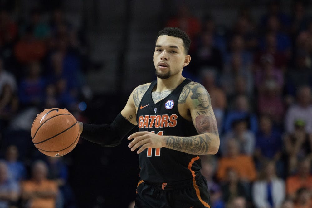 <p>Guard Chris Chiozza ended his senior season with a pair of all-conference honors before a loss in the Round of 32 against Texas Tech on Saturday. </p>