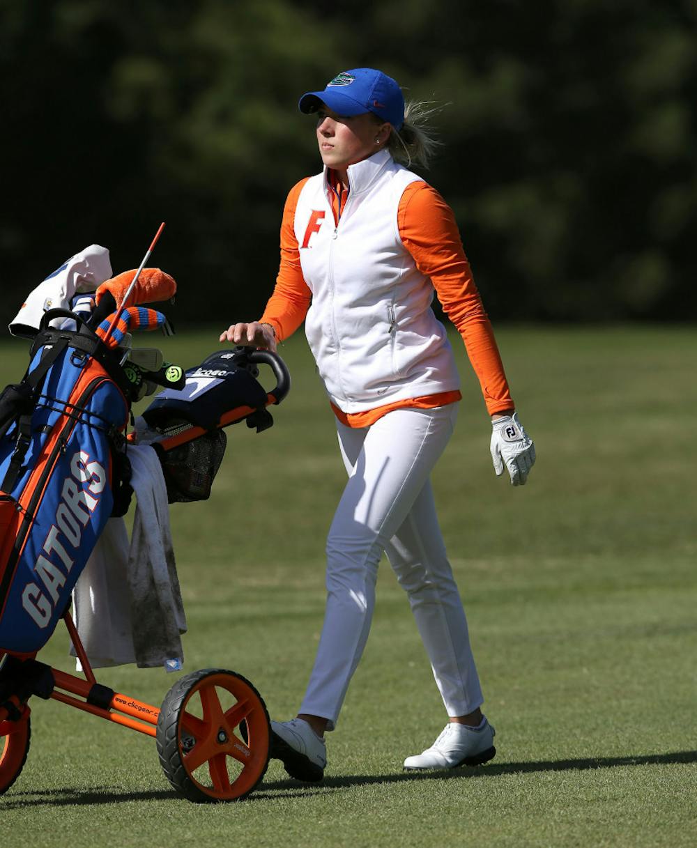 <p>Sophomore Sierra Brooks performed admirably, but the Gators struggled as a team on Day 1 of the Liz Murphey Collegiate Classic. </p>