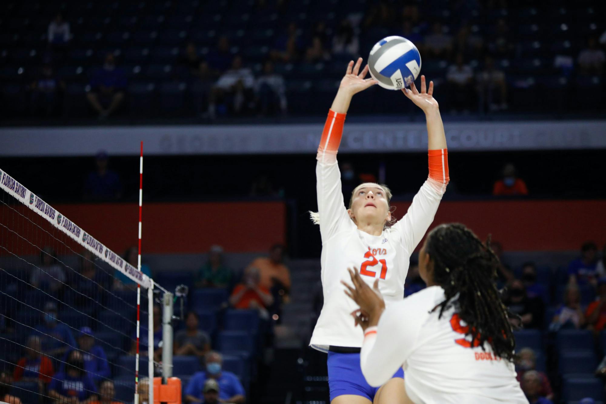 Florida's Marlie Monserez during the Gators' Sept. 24 game against Mississippi State.