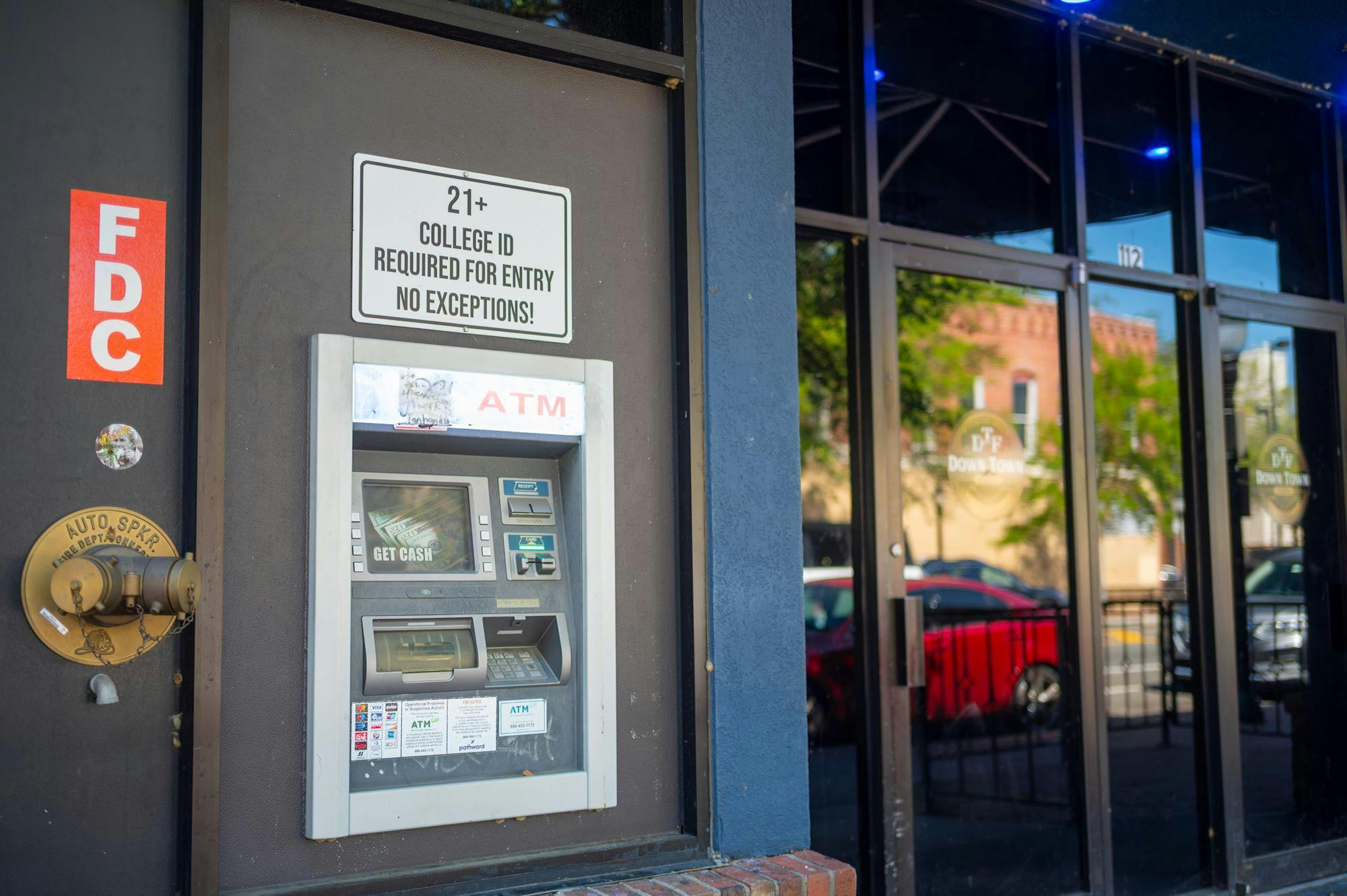 Downtown Fats stands at 112 South Main St in Gainesville, Fla., Friday, April 17, 2026.