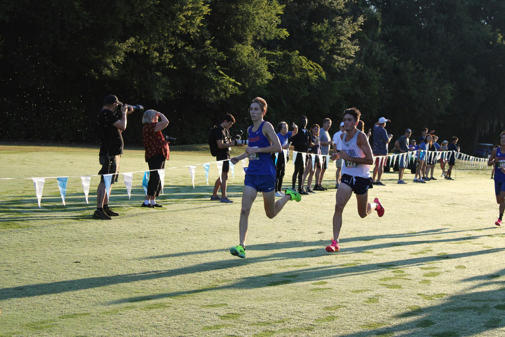 Junior Joe Wester competes in the Mountain Dew Invitational on Friday, Sept. 15, 2023. 