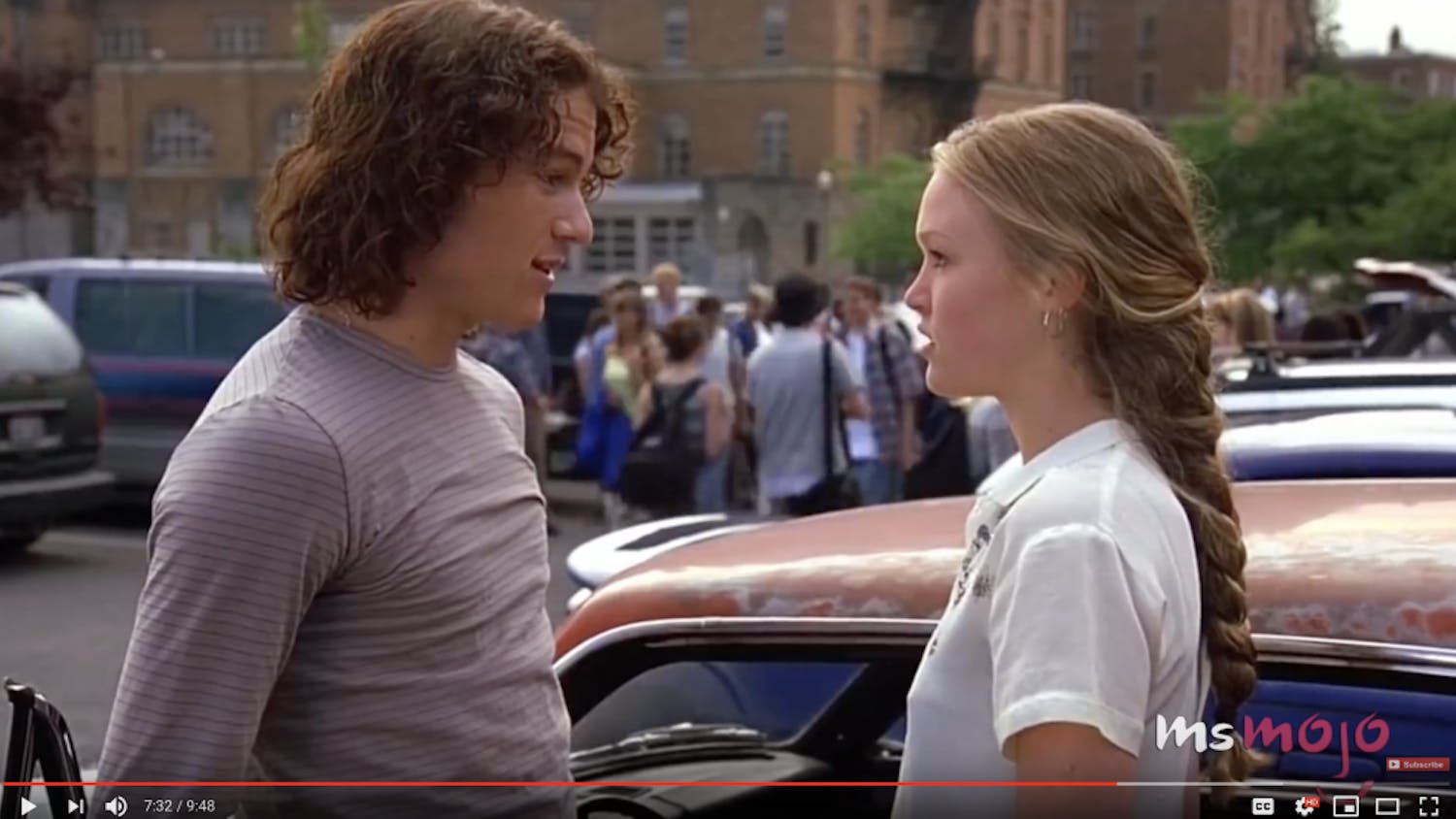 A scene from "10 Things I Hate About You."