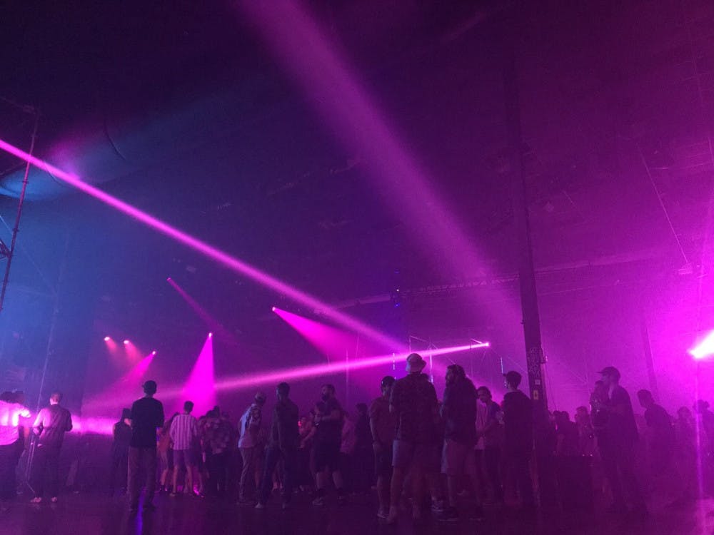 The Main Frame stage inside the Mana Wynwood convention center, the unofficial secondary stage.&nbsp;