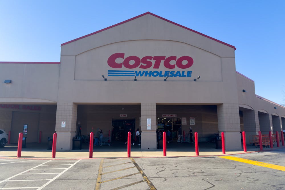 Costco Wholesale’s Perimeter Warehouse is seen on Sunday, Nov. 19, 2023 in Sandy Springs, Ga.