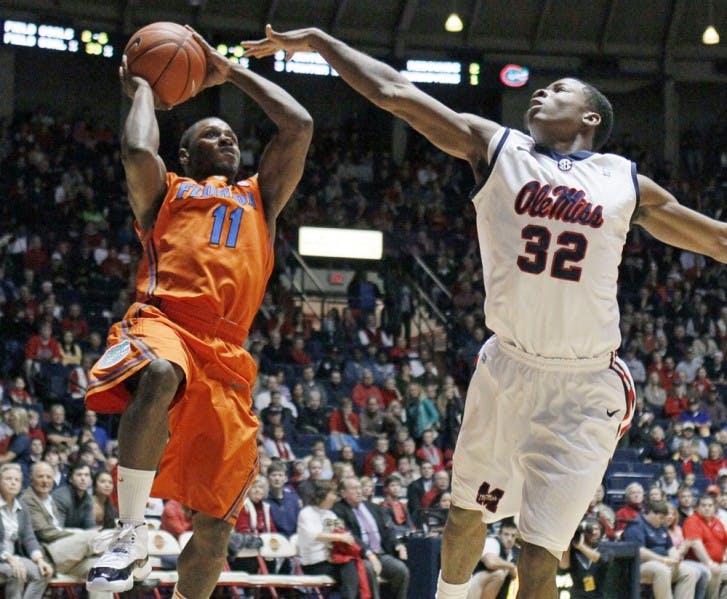 Florida point guard Erving Walker scored 10 points and registered nine assists in Thursday’s come-from-behind win at Ole Miss. The Gators overcame a 16-point first-half deficit to beat the Rebels 64-61 in Oxford, Miss.