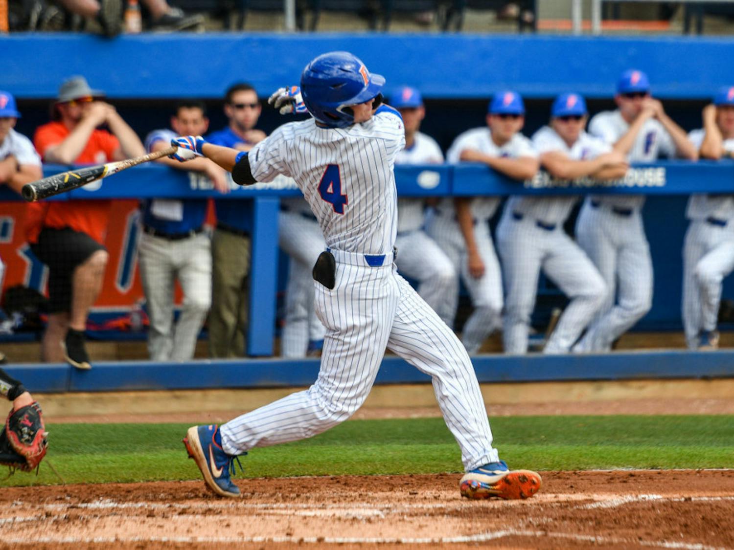 Junior center fielder Jud Fabian knocked his 23rd and 24th home runs of the year Sunday against Oklahoma.