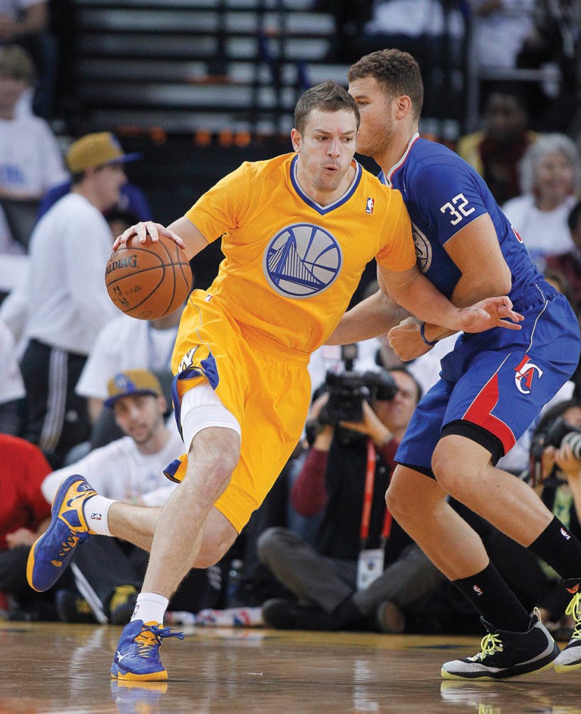 Golden State Warriors forward and former Gator David Lee won his first NBA title Tuesday night as the Warriors defeated the Cleveland Cavaliers 105-97 in Game 6 of the NBA Finals. With the title for Lee and fellow former Gator and Warrior teammate Marreese Speights, a Gator has now been a part of the championship-winning team for five consecutive years.