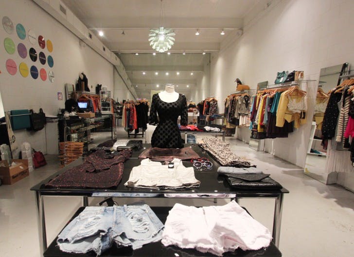 Wolfgang, located at 1127 W. University Ave., displays its clothing on Monday. The store is among the Gainesville small businesses that held Black Friday sales.