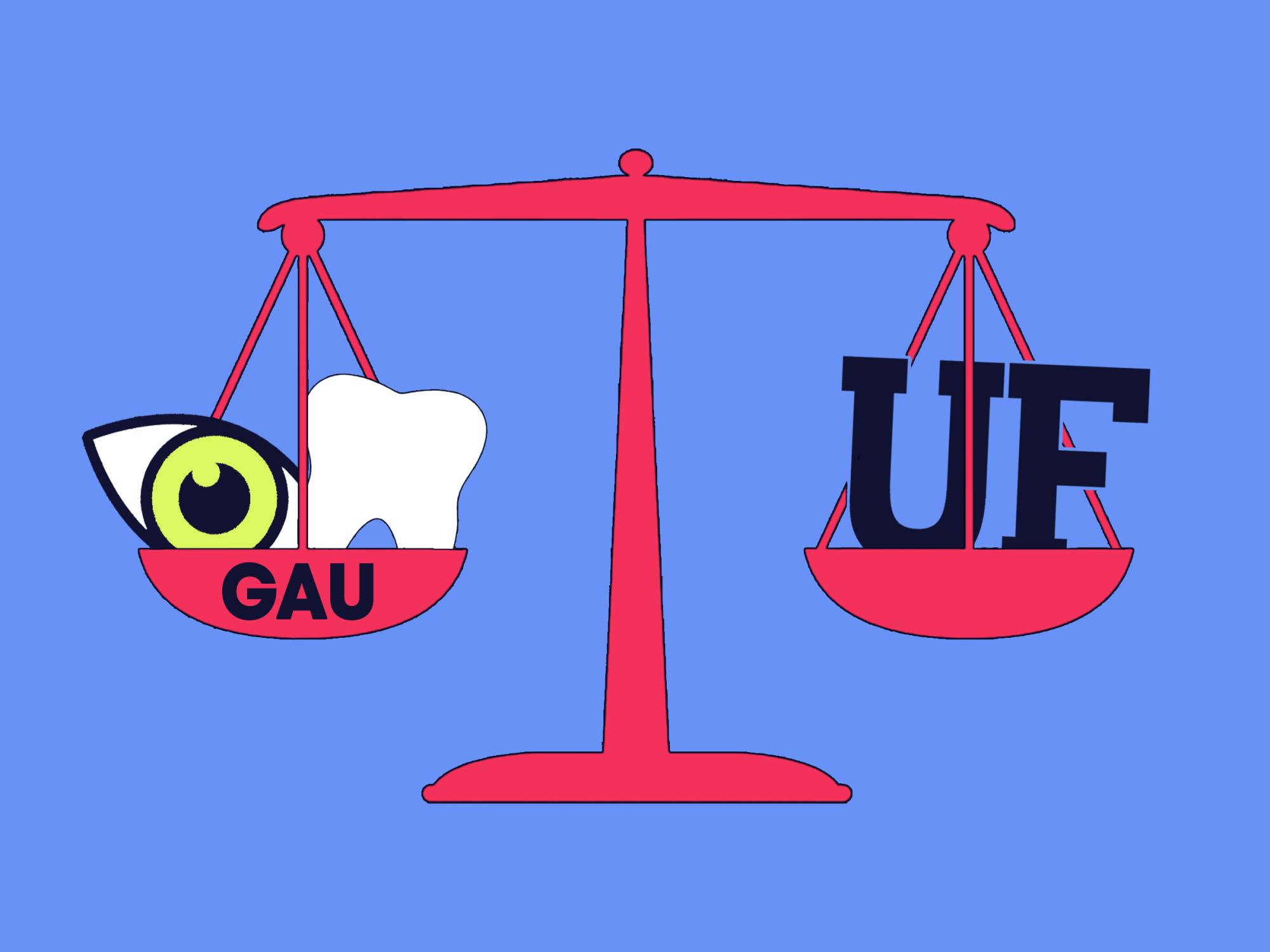 GAU won new healthcare benefits, such as dental and vision, after bargaining with UF.