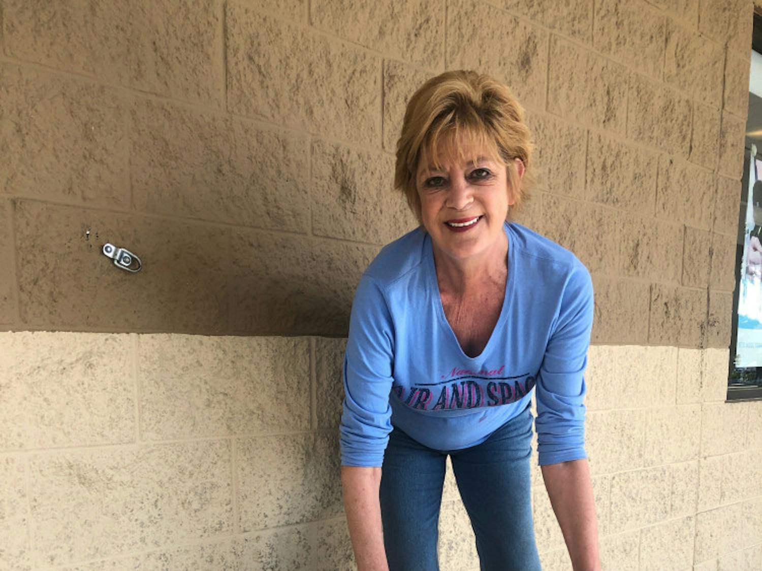 Kathryn Davis and Abbey pose for a picture after being united by Faithful Friends Pet Rescue and Rehoming. Many Gainesville animal shelters have seen an increase in adoptions amid the COVID-19 crisis.