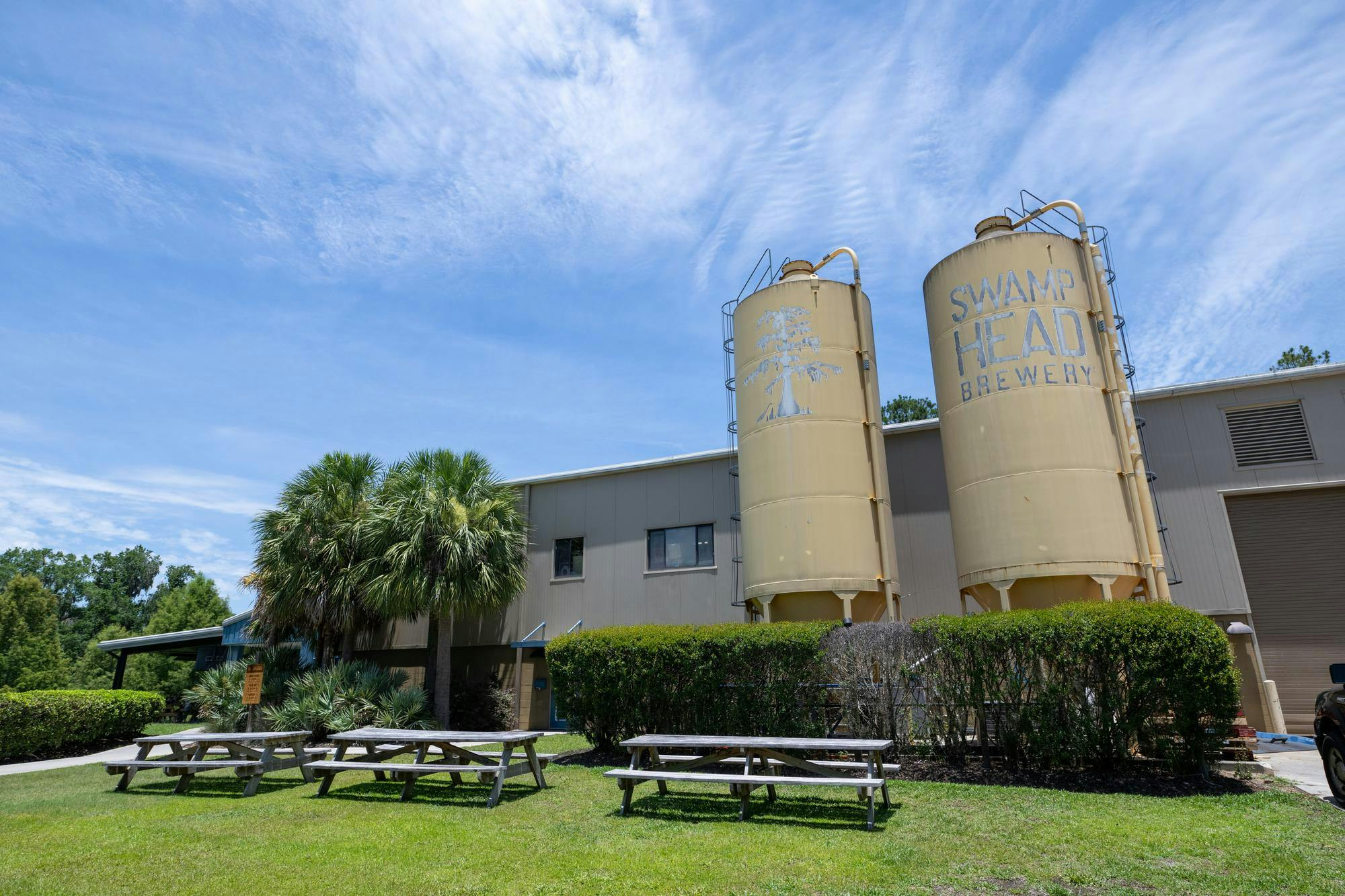 The front of Swamp Head Brewery in Gainesville, Fla., which is holding its first annual "Grateful Dad" event for Father's Day on Sunday, June 21, 2026.